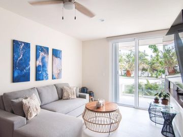 DEPARTAMENTO EN VENTA DE 2 HABITACIONES EN AKUMAL QROO. LB 256