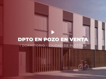 Departamento 1 dorm en pozo en venta Plottier