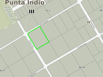 VENTA LOTE 1,5 Ha, PUNTA INDIO.