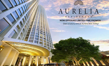 Invest in BGC Today Luxury Living at Aurelia Residences by Shang Properties