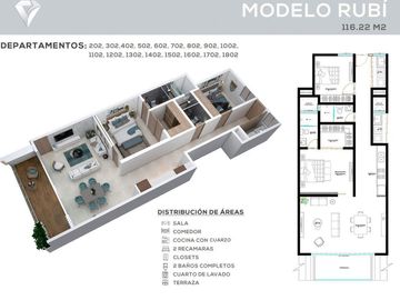 Hermoso Departamento en Isla Diamante