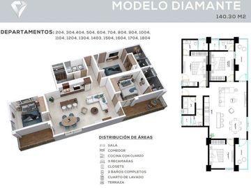 Hermoso Departamento en Isla Diamante