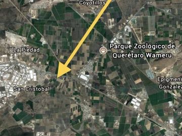Terreno industrial en venta en El colorado El marques Querétaro