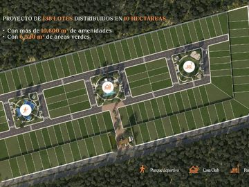 Venta Lotes - Terrenos Residenciales En Privada ARBELO, Cosgaya Yucatan