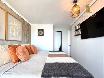 CONCÓN VENDE DEPARTAMENTO 2D 2B REMODELADO VISTA AL MAR