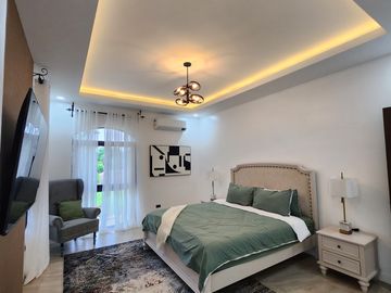 Mediterranean-Style 5-BR Furnished Home for Sale in Dau, Mabalacat