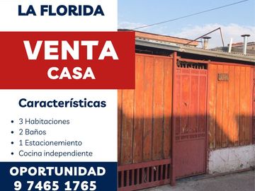 OPORTUNIDAD VENTA DE CASA CERCA METRO