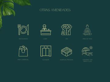 DEPARTAMENTO EN VENTA EN MAHAHUAL TIPO ESTUDIO ALBERCA GYM  YOGA SPA