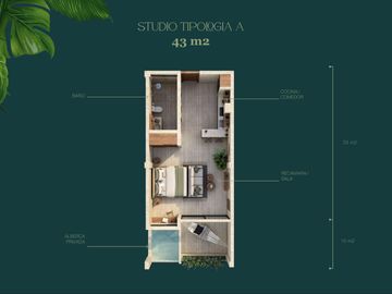 DEPARTAMENTO EN VENTA EN MAHAHUAL TIPO ESTUDIO ALBERCA GYM  YOGA SPA