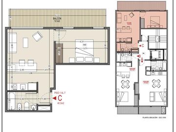 Venta Dos Ambientes 52M2, sin anticipo. Villa Crespo.