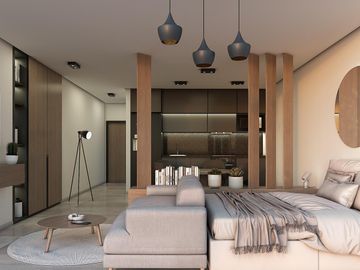 Venta Monoambiente 43M2, frente, sin anticipo. Villa Crespo