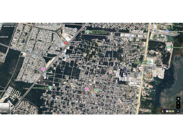 Se vende Terreno sobre Av. Colegios - Uso Mixto - Cancún