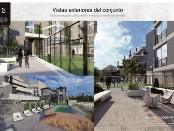 Departamento de 2 ambientes a mts del Mar