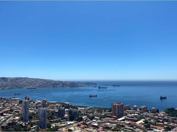 Hogar panorámico en Cerro Placeres, Valparaíso