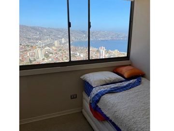 Hogar panorámico en Cerro Placeres, Valparaíso