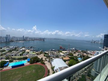 Venta Apartamento Cartagena, Bocagrande vista Bahia