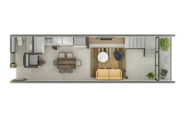 Departamento (E) en Venta en Temozón 53 en Temozón Norte