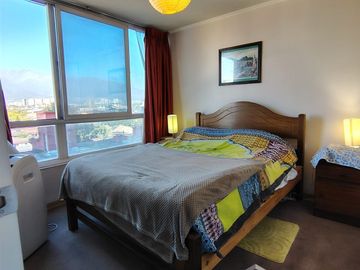 (earm) Acogedor Departamento En Venta De 2 Dorm. En Santiago