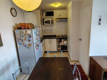 (earm) Acogedor Departamento En Venta De 2 Dorm. En Santiago