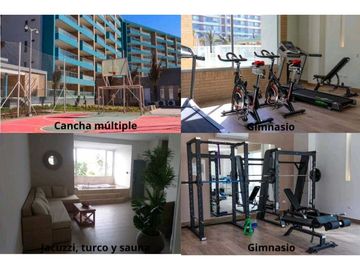 Venta apartamento amoblado sector punta roca sabanilla