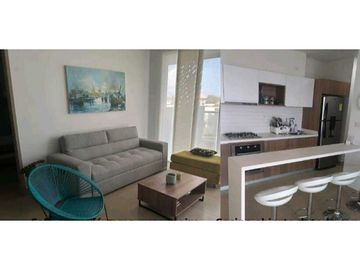 Venta apartamento amoblado sector punta roca sabanilla