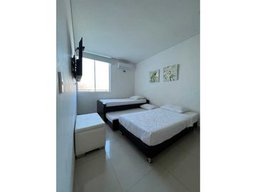 VENTA APARTAMENTO PLAYA SALGUERO SANTA MARTA RM12RD Piso Alto