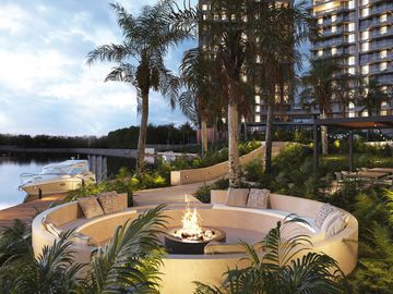 Penthouse en venta 3 Recámaras con Vista a la Marina y Campo de Golf Cancun