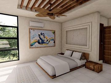 Venta Casa Moderna de 3 Recámaras con Alberca Privada en Tulum – Seguridad 24/7
