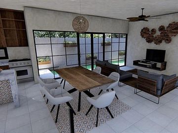 Venta Casa Moderna de 3 Recámaras con Alberca Privada en Tulum – Seguridad 24/7