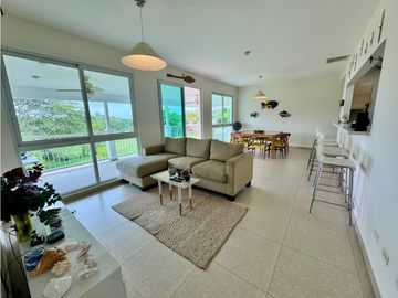 VENTA  APARTAMENTO AMOBLADO DE PLAYA EN BIJAO MLD