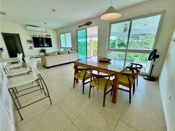 VENTA  APARTAMENTO AMOBLADO DE PLAYA EN BIJAO MLD