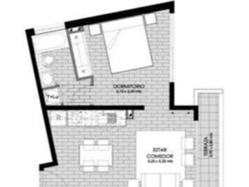 Departamento en Venta en Venta Depto 1H 1B Estacionamiento Sin Comisión Sta Isabel Metro Almagro