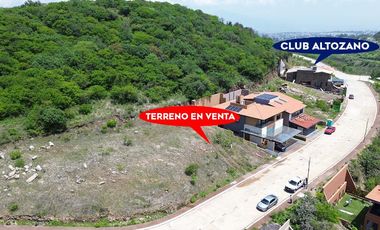 TERRENO EN VENTA EN MORELIA, CLUB ALTOZANO.