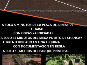 Terreno con titulo de propiedad y obras iniciadas