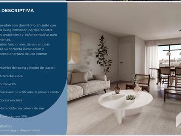 Departamento 3 Amb Duplex en Construccion