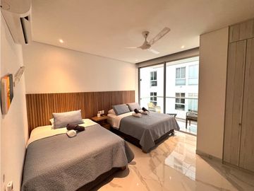 Apartamento Frontal con vista al mar bello horizonte 005