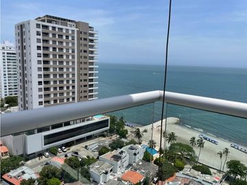 Apartamento con vista lateral cerca al mar en Playa Salguero - 005