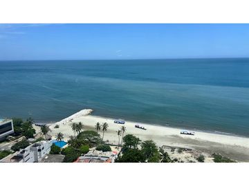 Apartamento con vista lateral cerca al mar en Playa Salguero - 005