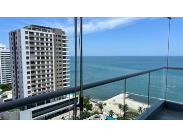 Apartamento con vista lateral cerca al mar en Playa Salguero - 005