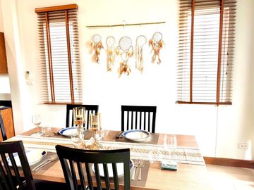 2 bed villa with garden