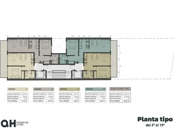 Departamento 2 ambientes al contrafrente en venta - Nuñez