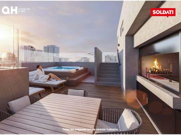 Departamento 2 ambientes al contrafrente en venta - Nuñez