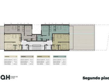 Departamento 2 ambientes al contrafrente en venta - Nuñez