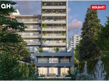 Departamento 2 ambientes al contrafrente en venta - Nuñez