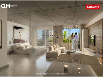 Departamento 2 ambientes al contrafrente en venta - Nuñez