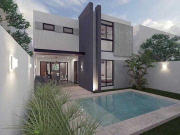 Casa en preventa en AIRE PURO, de 4 recámaras, San Ignacio, Mérida Yuc.