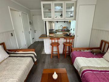Departamento En Venta De 1 Dorm. En Pucón