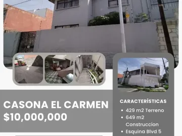Casa en Venta en El Carmen, Puebla, Puebla