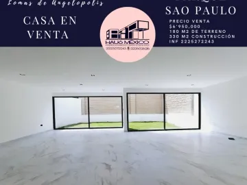 Casa en Venta en Lomas de Angelópolis II, San Andrés Cholula, Puebla