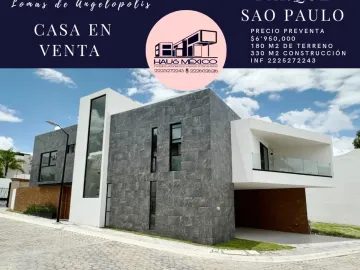 Casa en Venta en Lomas de Angelópolis II, San Andrés Cholula, Puebla
